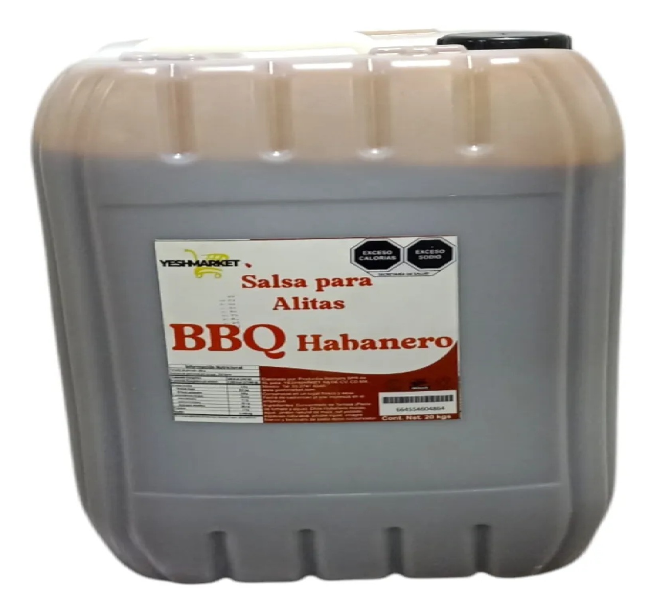 Salsa BBQ Habanero 20L al mayoreo — Yesh Market