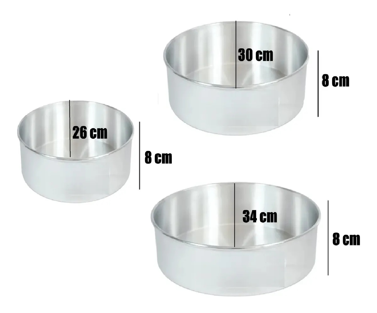 Moldes para Pastel de Aluminio al mayoreo — Yesh Market