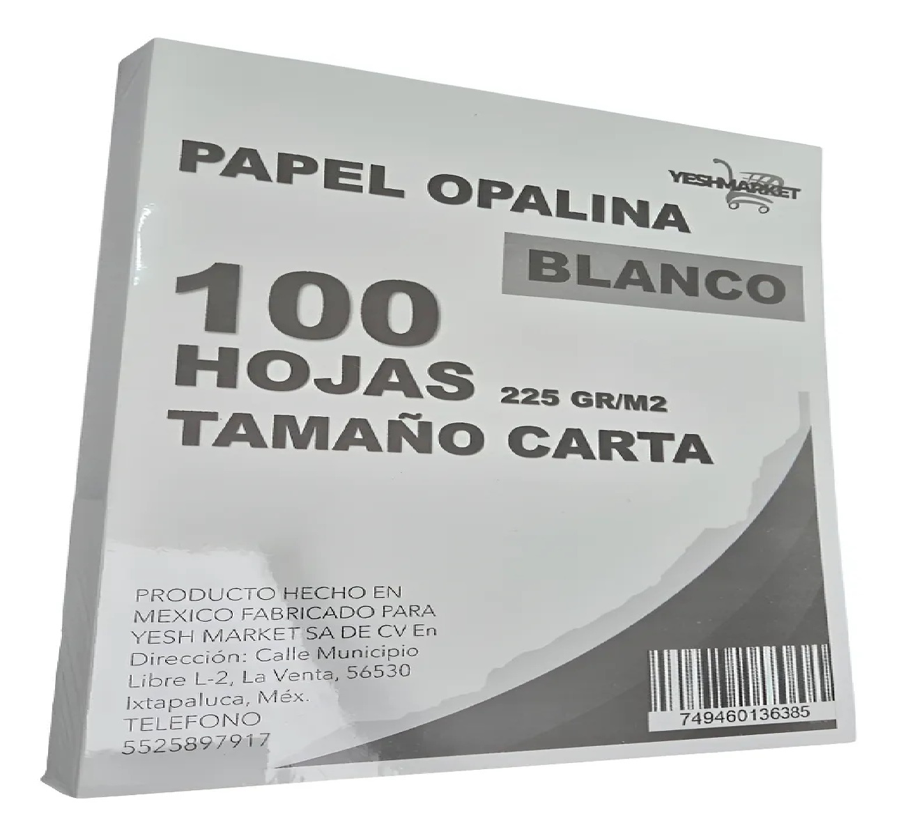Opalina Carta Cartulina 225g al mayoreo — Yesh Market