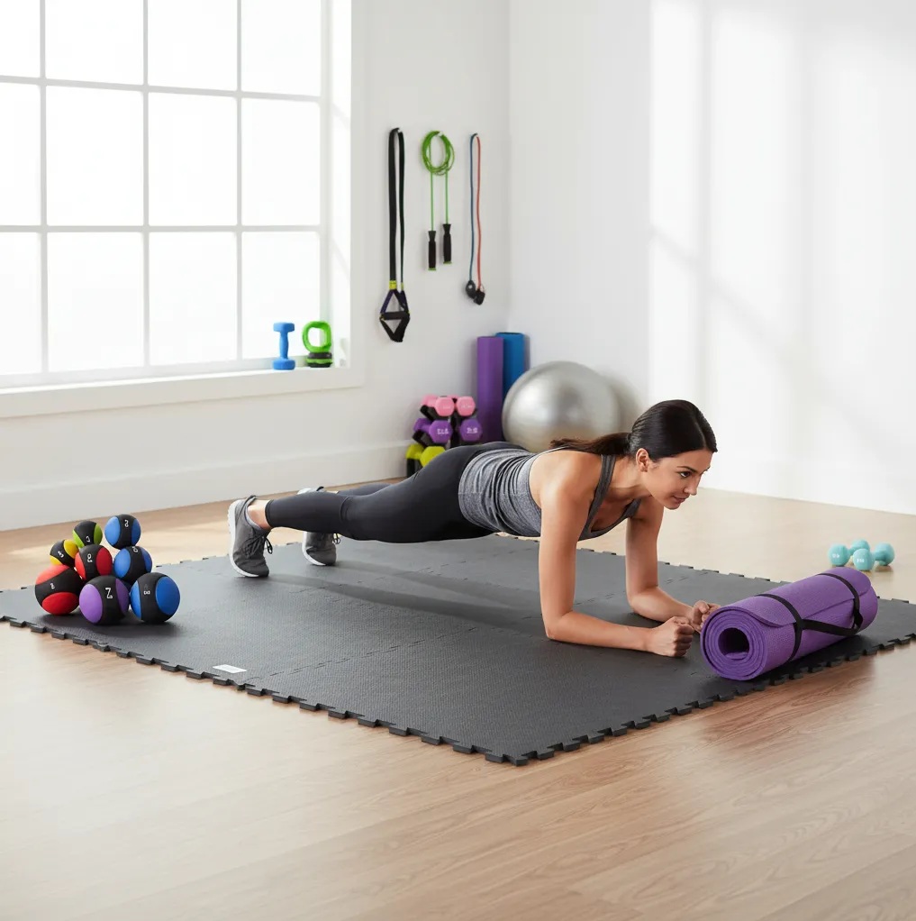 Piso de Gimnasio Foamy Negro al mayoreo — Yesh Market